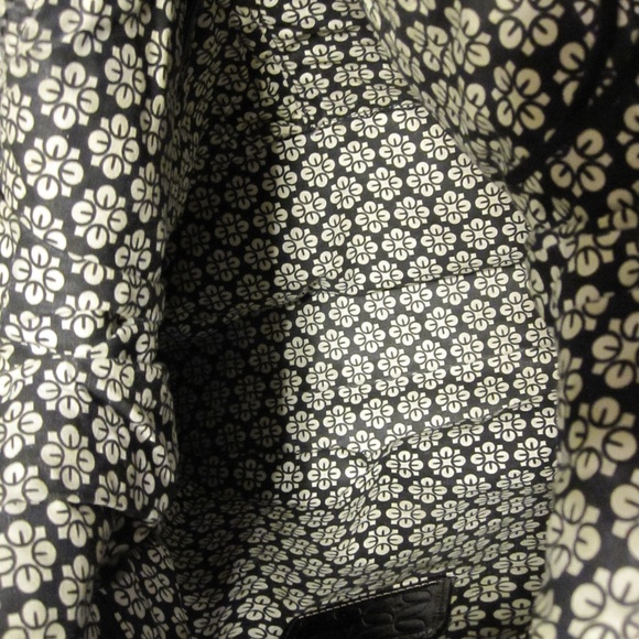 Fossil Black Leather Weekender handbag - Picture 4 of 6